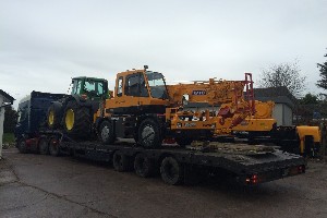 KATO CR100 LOADED FOR DELIVERY TO CUSTOMER IN UK