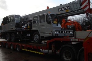 25 Ton Truck Mounted Crane sold to Northern Ireland