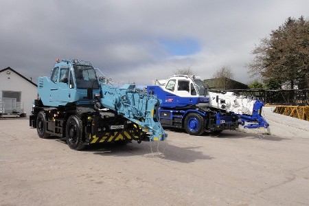 NEW TADANO CREVO CITY CRANE PAINTED TO CUSTOMERS SPECIFICATION